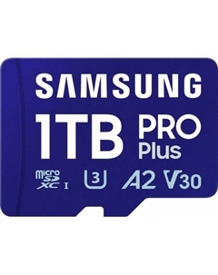 Карта памяти PRO Plus microSDXC 1TB (с адаптером) Samsung
