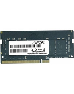 16GB DDR4 SODIMM PC4-25600 AFSD416PS1P Afox