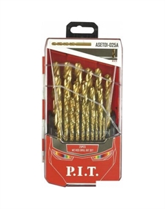 Набор сверл ASET01-025A P.i.t