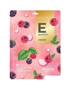 Маска для лица тканевая Тонизирующая маска с малиной 20 мл Frudia