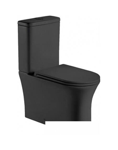 Унитаз Rotbach 001 MT-BL (черный матовый) Weltwasser