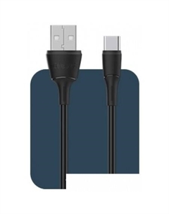 Кабель FLY-2 Type-C (1 м, черный) Celebrat