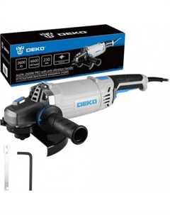 Угловая шлифмашина AGDK-2600W PRO 084-1083 Deko