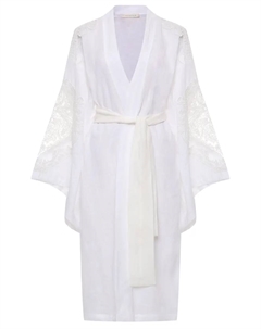 Туника льняная с кружевом Maurizio