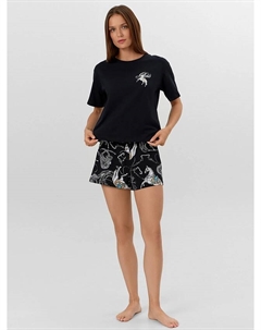 Комплект домашний женский черный Mark formelle