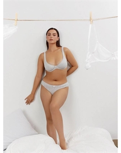 Бюстгальтер женский серый Mark formelle