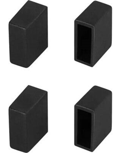 Заглушка для профиля Arlight WPH-FLEX-0612-SIDE BLACK глухая / 045908