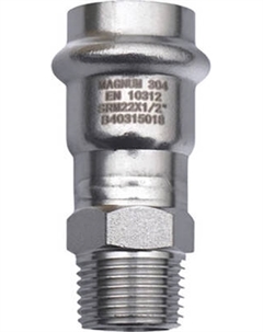 Соединитель MAGNUM Steel НР 15х3/4 / LHF 15х1.5-15-T Magnum steel