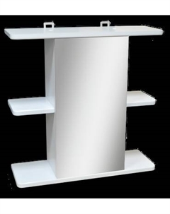 Шкаф с зеркалом для ванной Гамма 10