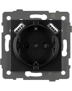 Розетка Arlight SCT-MUAA-PL-BK-V / 049819