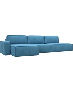 Диван угловой Лига Диванов Прага модерн лонг левый / 125543L Лига диванов