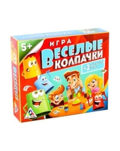Настольная игра Лас Играс Веселые колпачки / 1180947 Лас играс