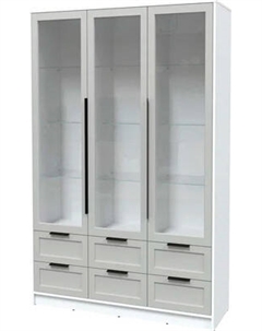 Шкаф с витриной Интерлиния Концепт Тренд КТ-ШВ3