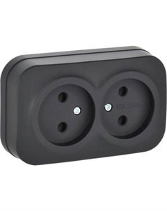 Розетка IEK Glory ERH20-K02M-10 Iek