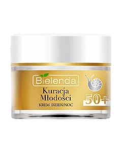 Крем для лица Bielenda Youth Therapy подтягивающий против морщин 50+ день/ночь