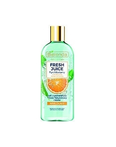 Мицеллярная вода Bielenda Fresh Juice увлажняющая апельсин