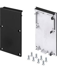 Заглушка для профиля Arlight SL-LINE-3667 BLACK / 029182