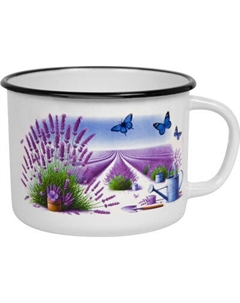 Кружка Лысьвенские эмали Лето в Провансе С-0107/4 ЭК