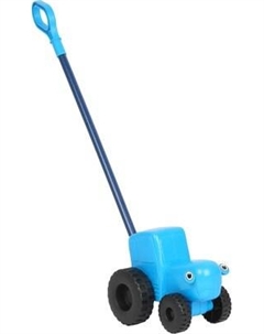 Игрушка-каталка Технопарк Синий трактор / BLUTRA-20PL-STICK-WOD