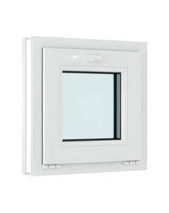 Окно ПВХ Brusbox Futuruss Фрамужное открывание 2 стекла