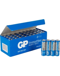 Комплект батареек GP Batteries PowerPlus R6S/15C Gp batteries