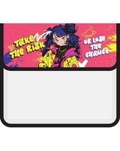 Папка для тетрадей ArtSpace Cheeky Girl / ПТ-45О0001 Artspace