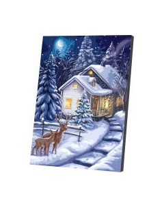 Картина по номерам Школа талантов Зимняя ночь / 9670020