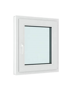 Окно ПВХ Rehau Futuruss Одностворчатое Поворотно-откидное правое 2 стекла