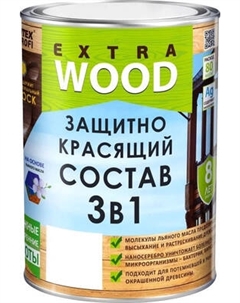 Защитно-декоративный состав Farbitex Wood Extra 3в1 Карелия