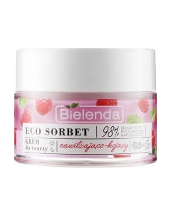 Крем для лица Bielenda Eco Sorbet Raspberry увлажняющий и успокаивающий