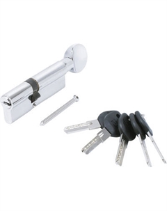 Цилиндровый механизм замка Аллюр HD FG 90-5К CP 35x10x45G