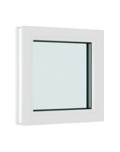 Окно ПВХ Rehau Одностворчатое глухое 3 стекла