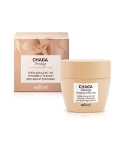 Средство для шеи и зоны декольте Belita Chaga ProAge Антивозрастной уход концентрат против старения
