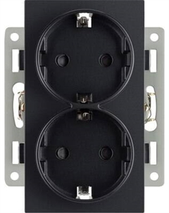 Розетка Arlight SCT-MEUD-PL-BK / 043765