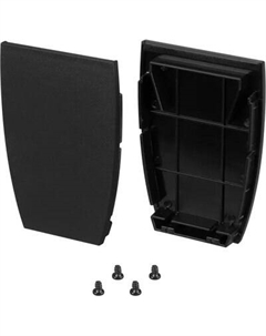 Заглушка для профиля Arlight LINE-5075-U-HONEYCOMB BLACK глухая / 044887