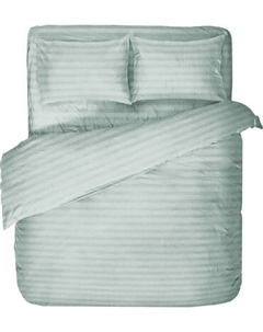 Комплект постельного белья Блакiт Страйп-сатин Евро 50х70 / 4251/1 14-4504