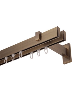 Карниз для штор Sundays Home Флэт Лайн Изи двойной Sundays home