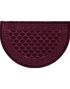 Коврик грязезащитный Kovroff Чешуйки овал 40x60 / ПО/04/01/05