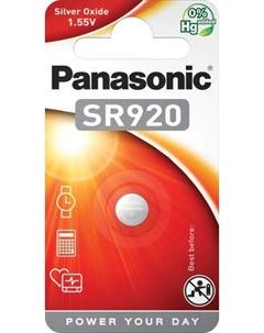 Батарейка Panasonic SR-920EL/1B