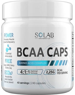 Аминокислоты BCAA SOLAB 4:1:1 Solab
