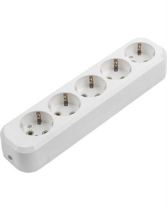 Колодка удлинителя General Lighting GSB-16-5-G-IP20 / 470059 General lighting