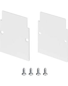 Комплект заглушек для шинопровода Arlight MAG-CAP-4560-FDW WH / 046964