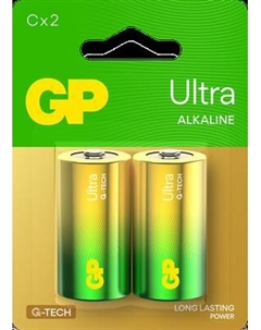 Комплект батареек GP Batteries Ultra Alkaline C / GP 14AU-2CR2 Gp batteries