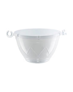 Кашпо Santino Лилия подвесная / ПВЛ 4 БЕЛ