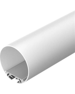 Профиль для светодиодной ленты Arlight SL-ROUND-D60-2500 ANOD+OPAL / 020474