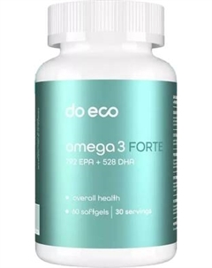 Жирные кислоты Do eco Омега Форте