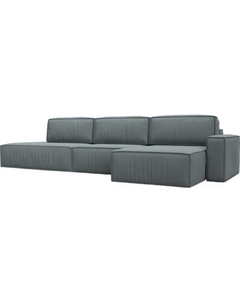 Диван угловой Лига Диванов Прага модерн лонг правый / 124847 Лига диванов