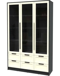 Шкаф с витриной Интерлиния Концепт Тренд КТ-ШВ3