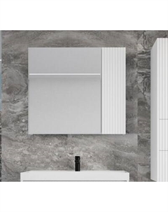 Шкаф с зеркалом для ванной Symbolite Стокгольм 80