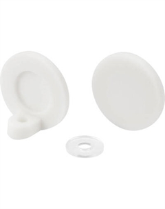 Заглушка для профиля Arlight MOONLIGHT-ROUND-30-CAP-SIDE-L-SET-WH / 051303